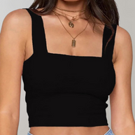WW - Crop-Top Damen mit Ausschnitt