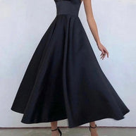 WW | elegantes Midi-Kleid mit Spaghettiträgern für besondere Anlässe