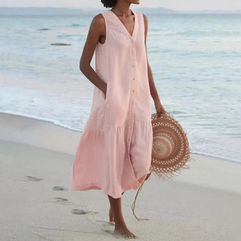 WW | Stilvolles Kleid für Frauen Zeitlos