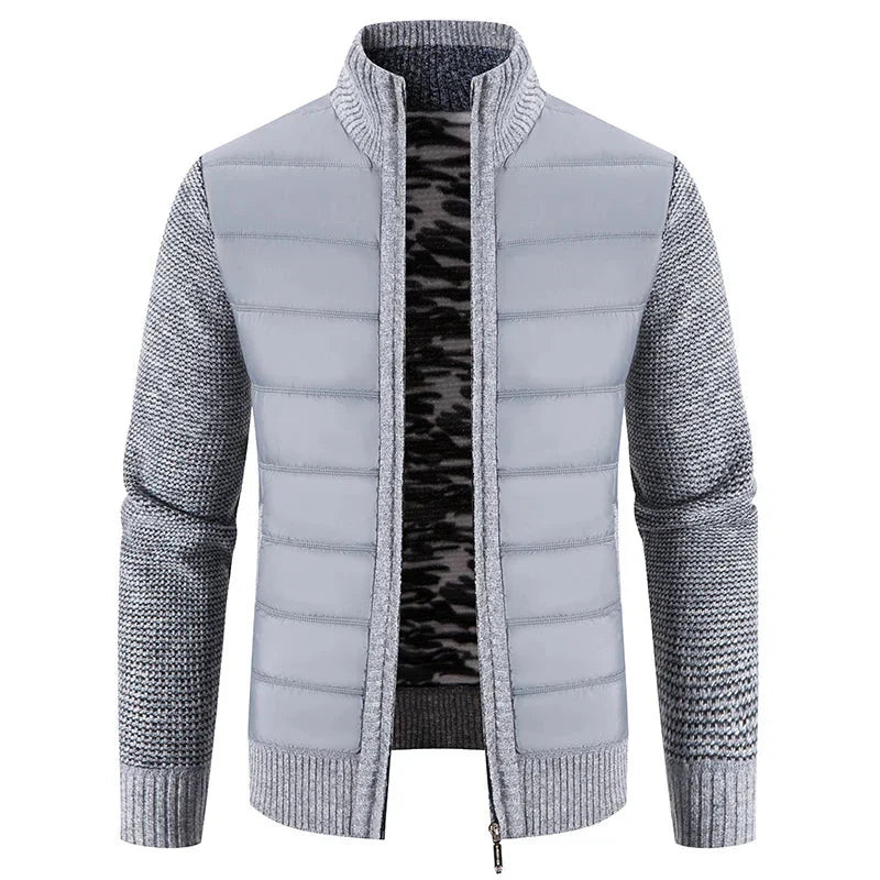 WW | Hybridjacke Aus Gesteppter Strickware Für Herren