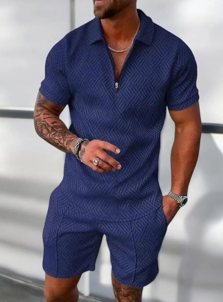 WW | Herren Sommer Hemd Und Hose Satz