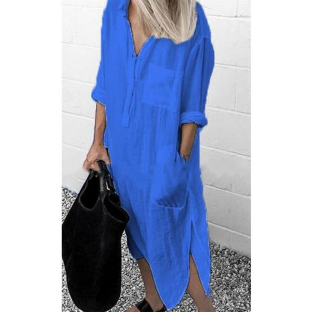 W&W Mode | Stilvolle Lange Sommerkleid