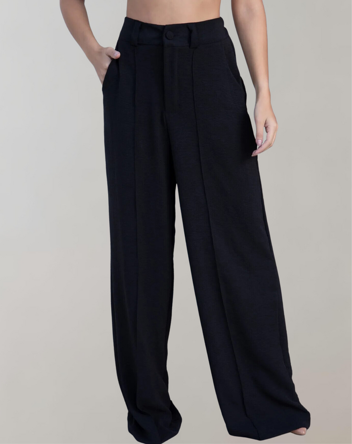 W&W Mode - Lange Hose mit weitem Bund
