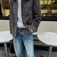 Vintage Wildleder Jaspis