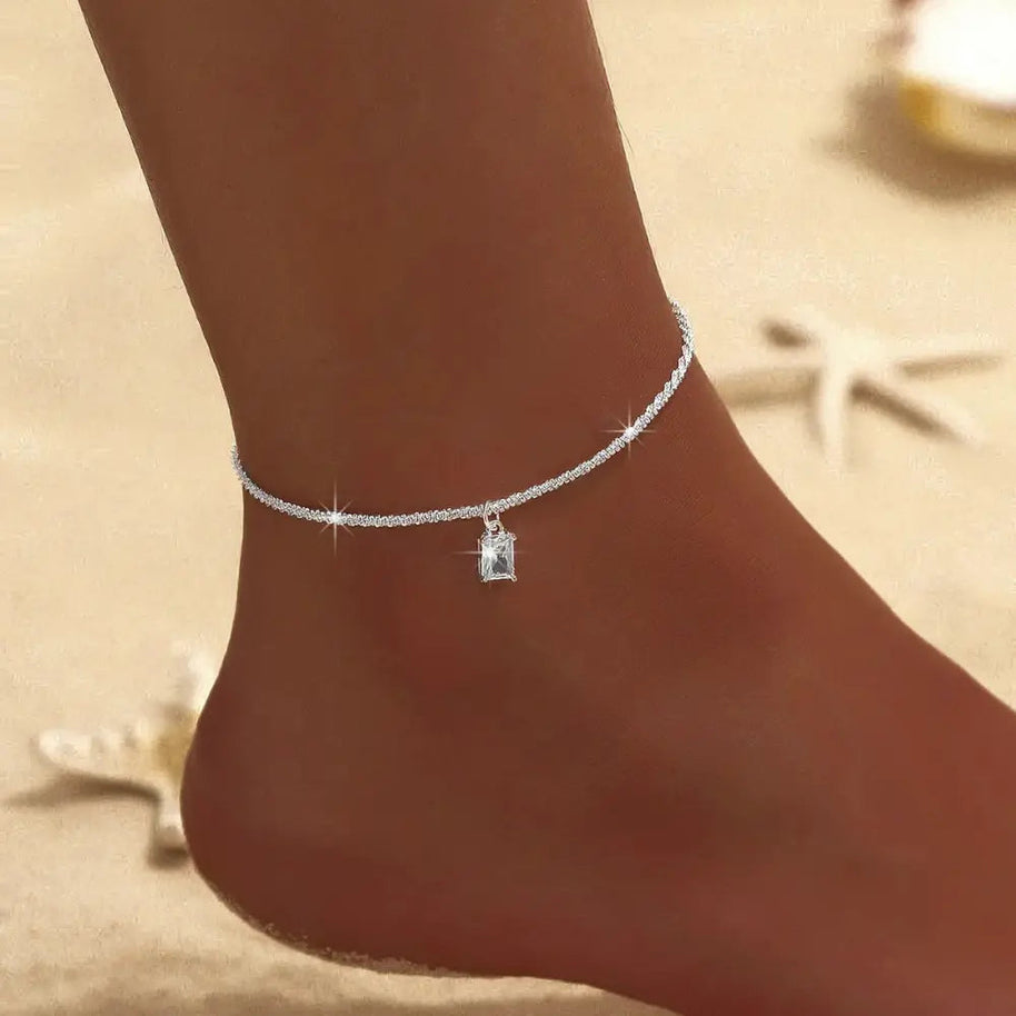 WW | Gold/silver Fußkettchen Für Damen