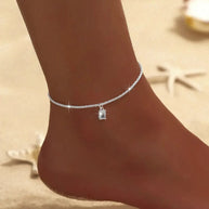 WW | Gold/silver Fußkettchen Für Damen
