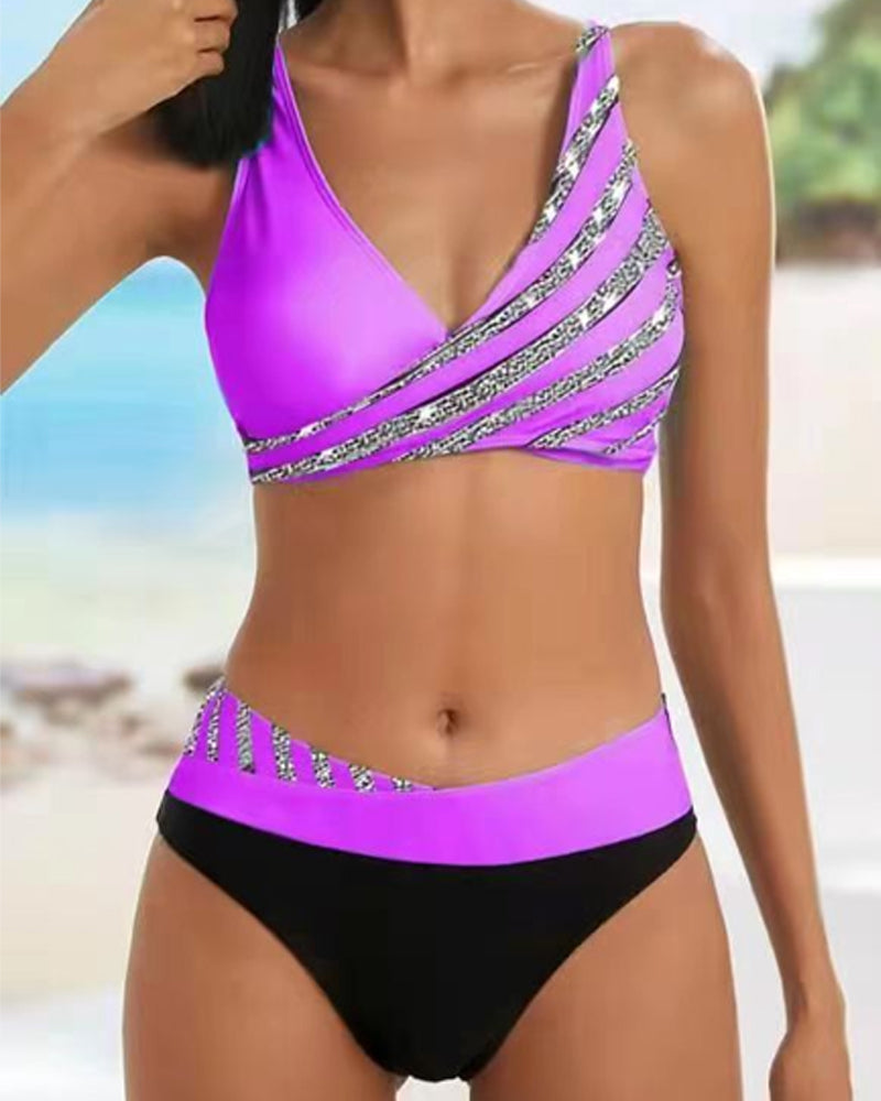 WW Bikini-Set mit Aufdruck
