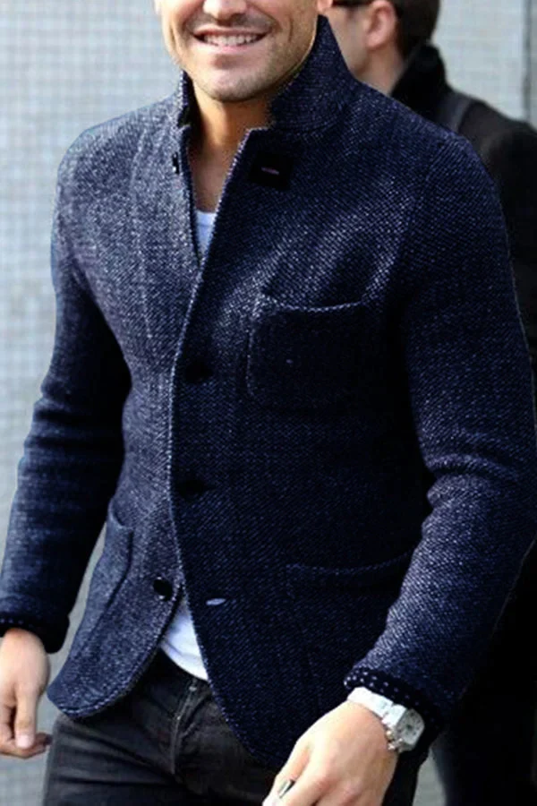 WW | Herren Strickblazer Schick