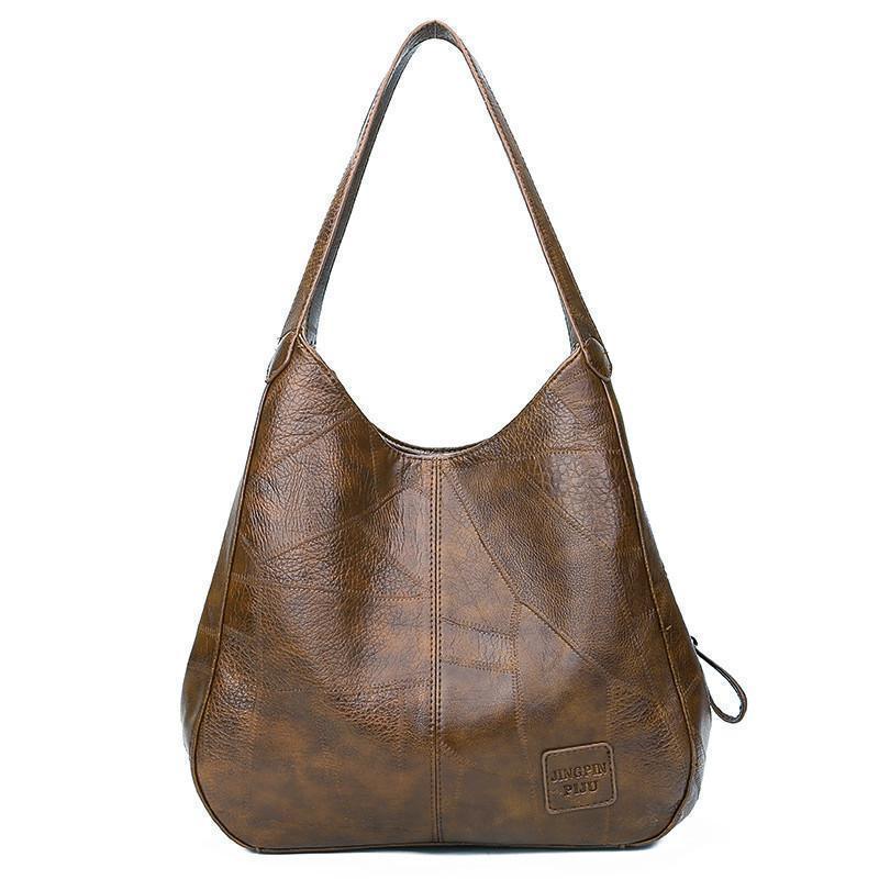 Retro-Ledertasche für Damen