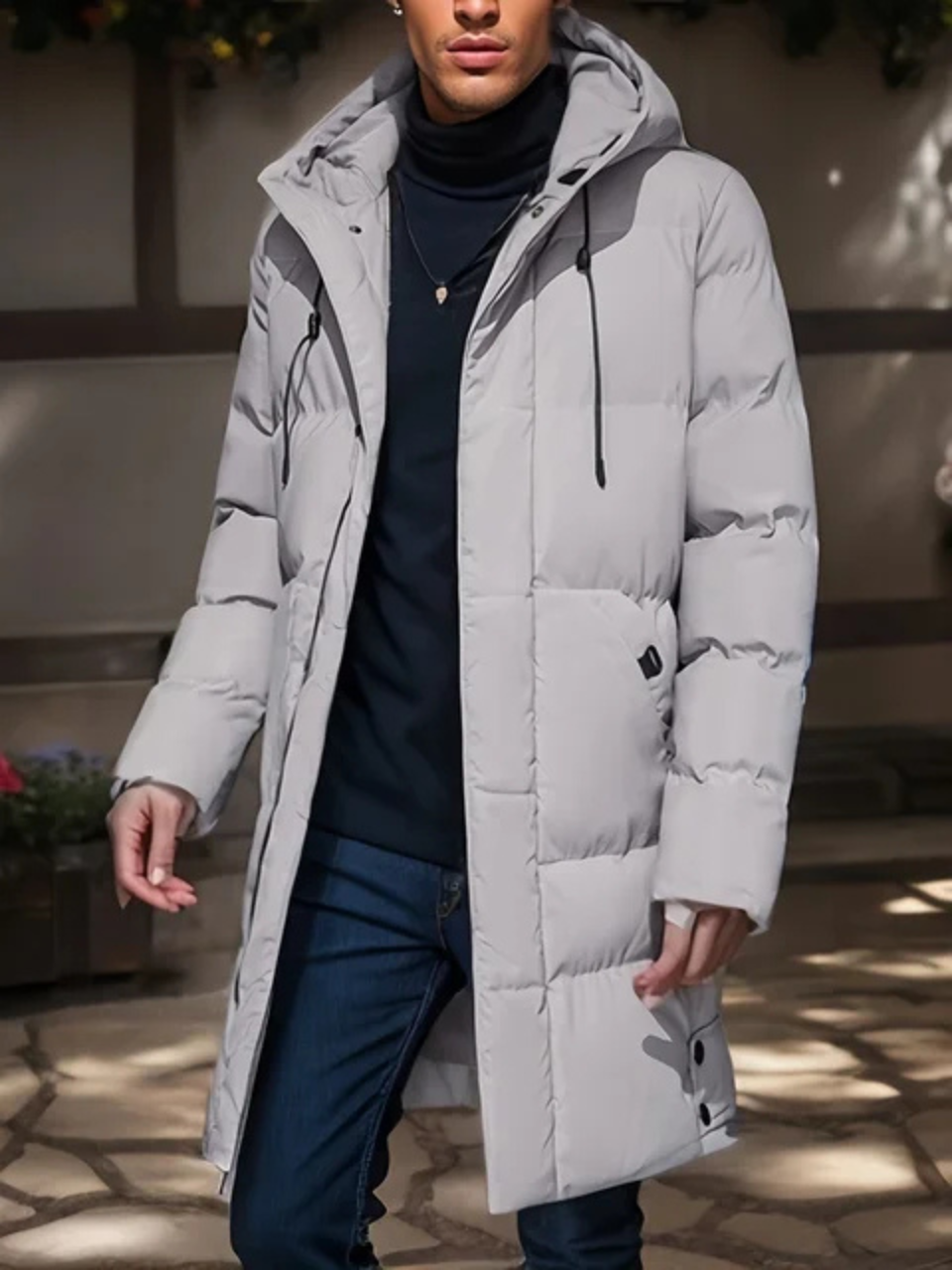 W&W Mode | Jacke für Herren mit Kapuze für den Winterlook
