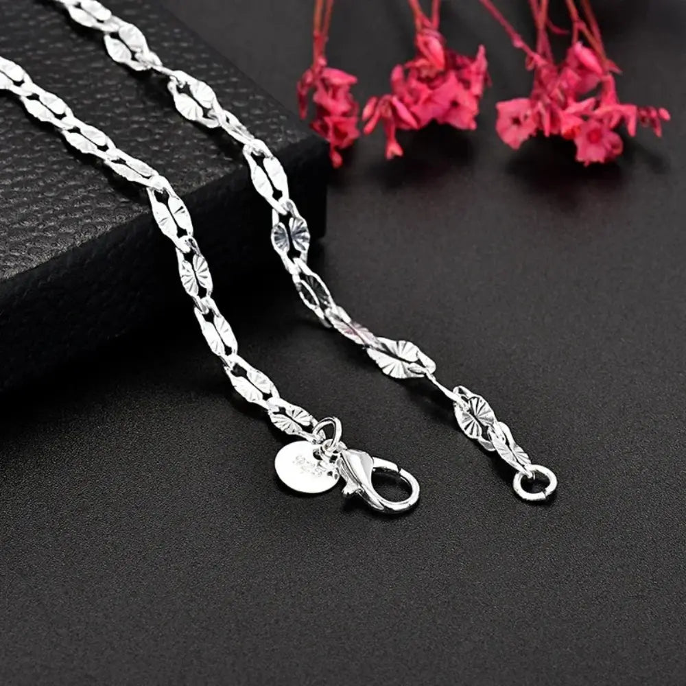WW | 925 Sterling Silber 4mm Kette