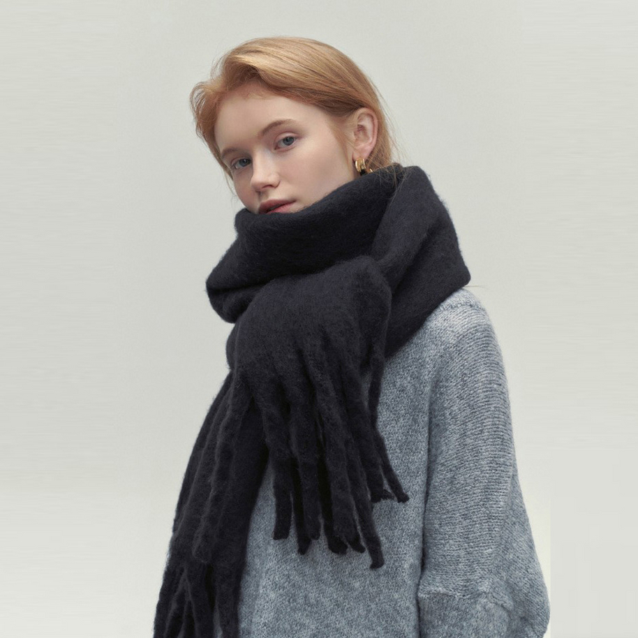 WW | Schal - luxuriöser weicher Damen Winterwrap