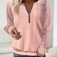 WW | Schlichter Pullover mit Reißverschluss