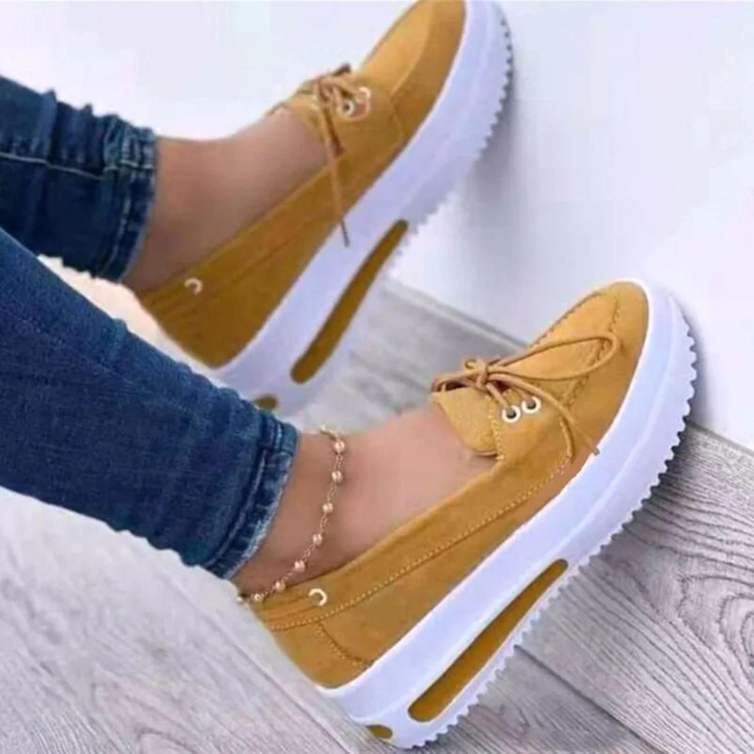 WW – Damen-Slipper aus rutschfestem Wildleder