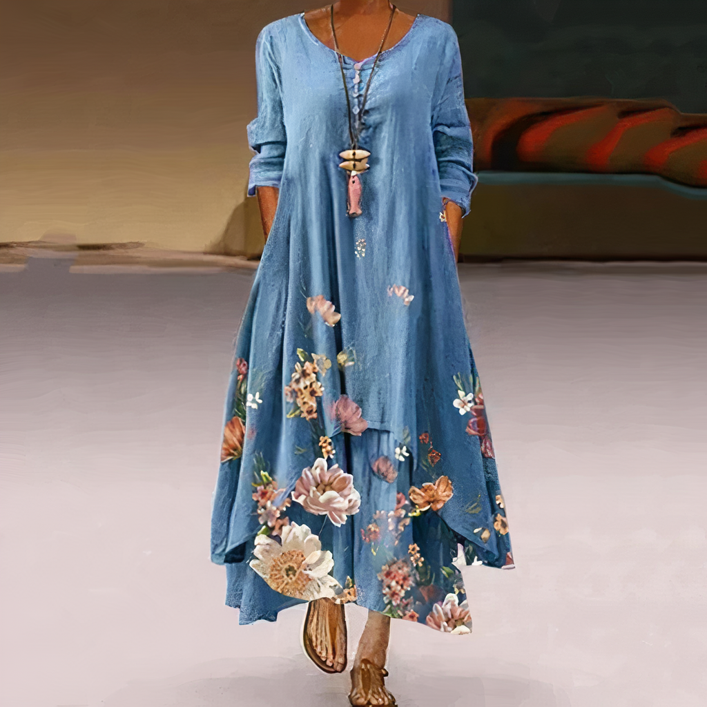 WW | Elegantes Baumwollkleid Modisch