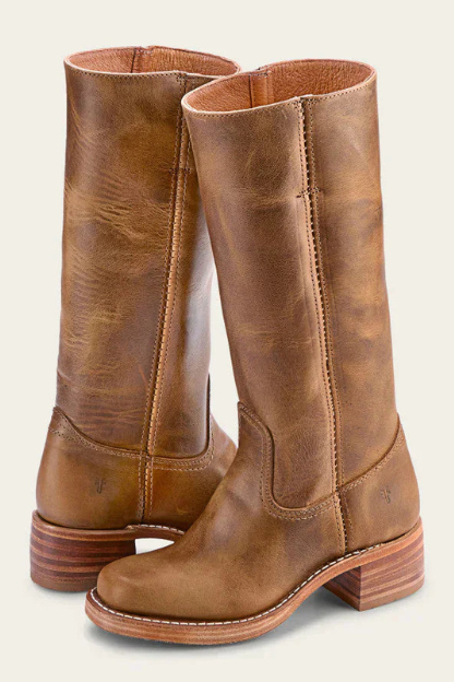 WW | Stilvolle Damen Schuhe Lange Stiefel