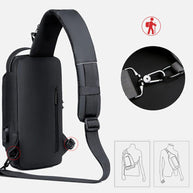 WW | Diebstahlsichere Brusttasche mit Zahlenschloss