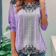 WW | Elegantes Top Mit Print