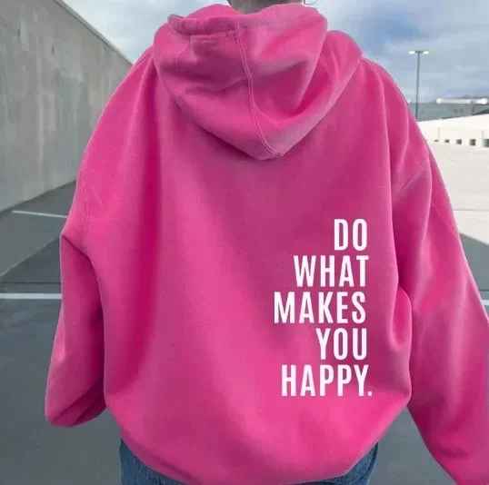 WW - Damen Hoodie - Lässiger Streetstyle mit Schriftzug