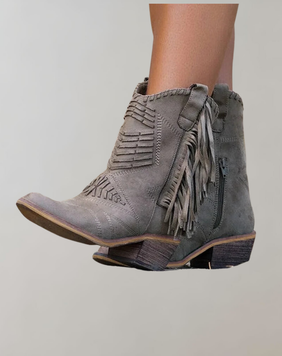 W&W Mode | Western Cowgirl Fransenstiefel