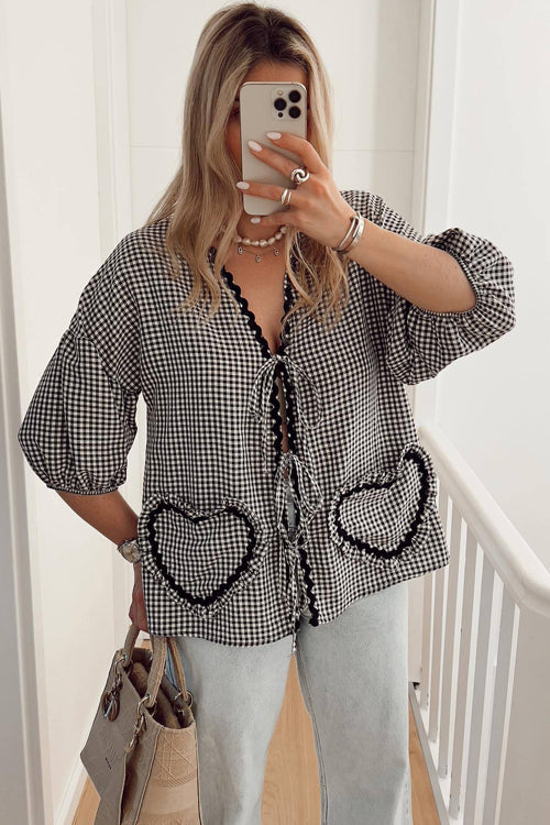 WW | Perfectly You Bind Front Gingham Bis Top 10 Farben