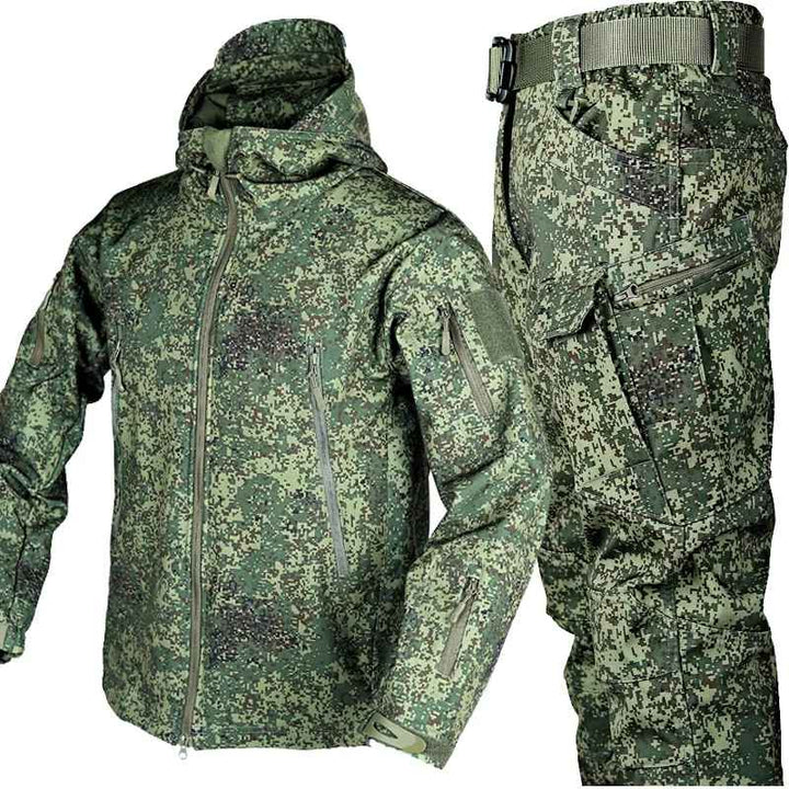 W&W Mode - Herren Softshell-Jacke - Winddicht, Atmungsaktiv, für Herbst und Winter