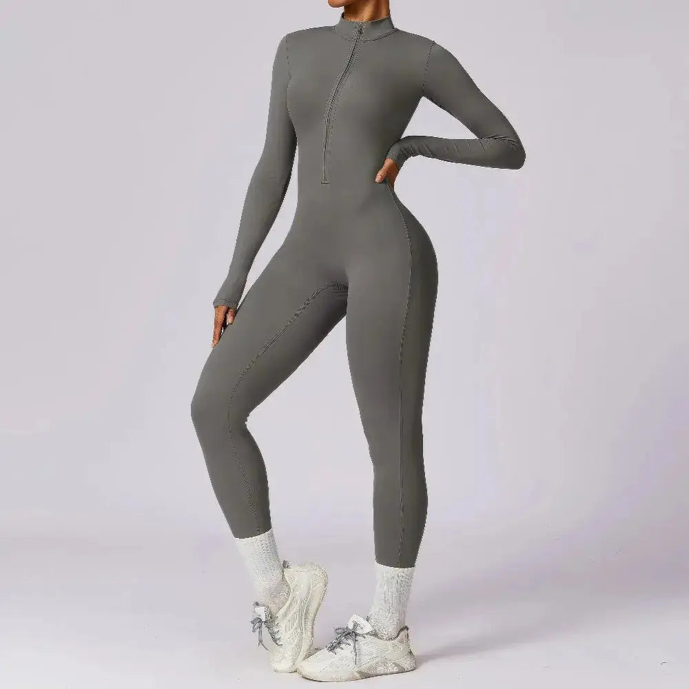 WW | Jumpsuit Mit Langen Ärmeln