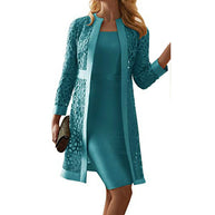 WW | Zarter Look - Zweiteiliges Kleid aus Spitze