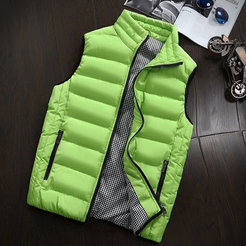 WW | Gefütterte Wasserdichte Herrenbodywarmer Für Stilvolle Männer
