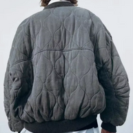 – Baumwolljacke mit Rundhalsausschnitt