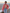Gestreifte offene Strickjacke