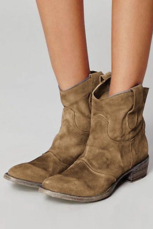 WW | Unterstützte Wildleder Stiefeletten