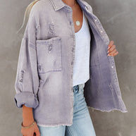 WW | Trendiges Denim-Jacke für Damen - Stilvoll und Vielseitig