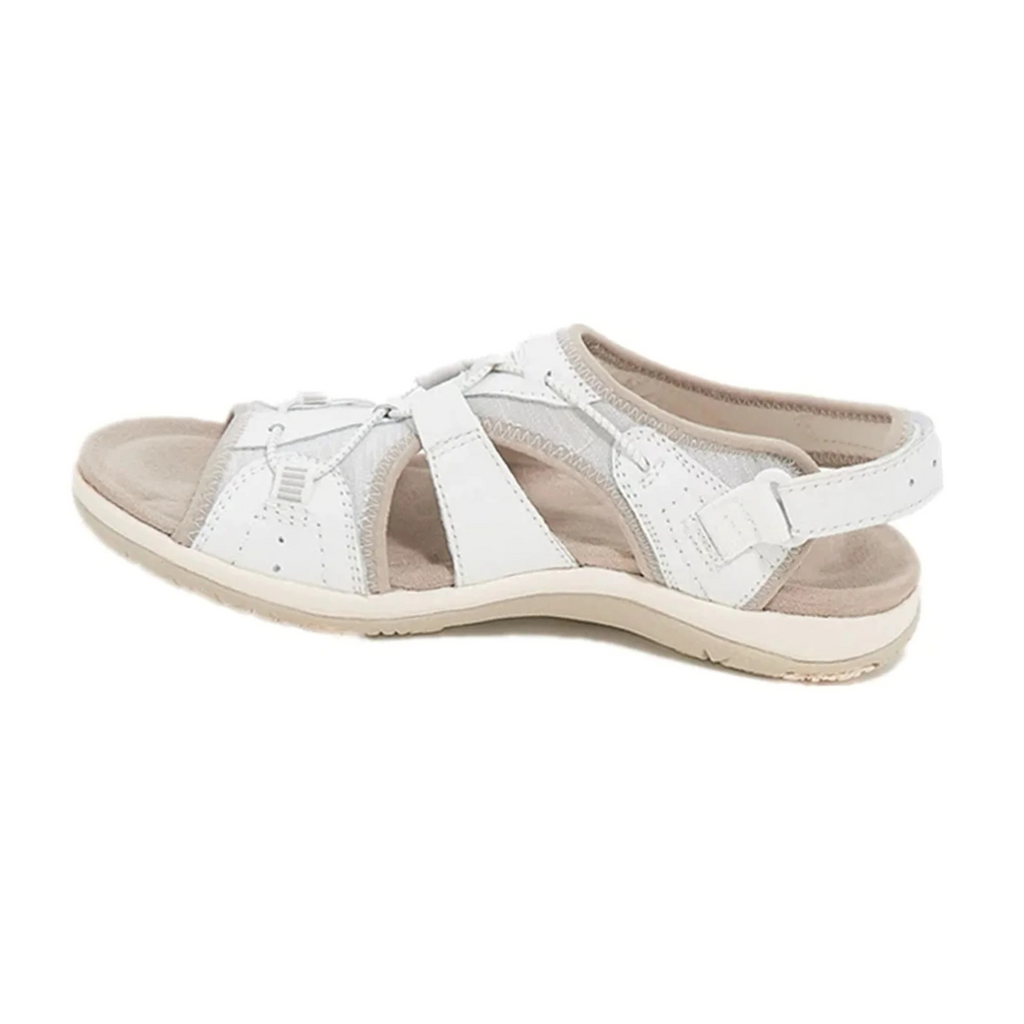 WW | Damen Sandalen Mit Weicher Sohle Und Nahtdetail