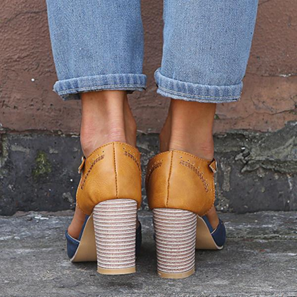 WW | Damen Orthopädische Pumps Absatzschuhe Klassischer Absatz Für Frauen
