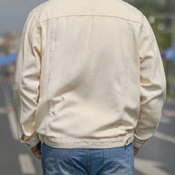 WW | Baumwoll Herrenjacke Im Lässigen Denim Stil