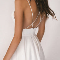 WW | Elegantes Midi-Kleid mit Trägern für Damen