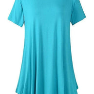 WW | Sommerliches Loose Fit T-shirt Mit Kurzen Ärmeln