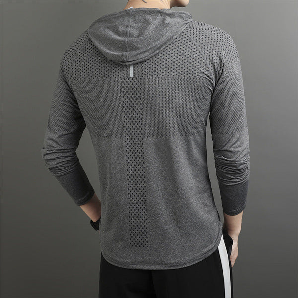 WW | Atmungsaktiver Spor Herren Kapuzenshirt