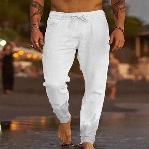 WW | Lässige Leinenhose Für Herren