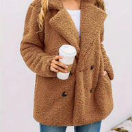 René | Luxus Teddyjacke für die kalte Saison