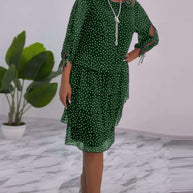 WW | Stilvolles Herbstkleid Mit Eleganz