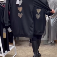 WW | Shift Herz Muster Lässig