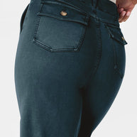 WW | Hochtaillierte Jeans Mit Taschen Klassisch, Stilvoll Und Vielseitig
