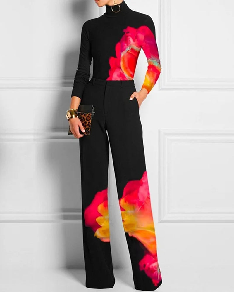 WW | T Shirt mit Stehkragen