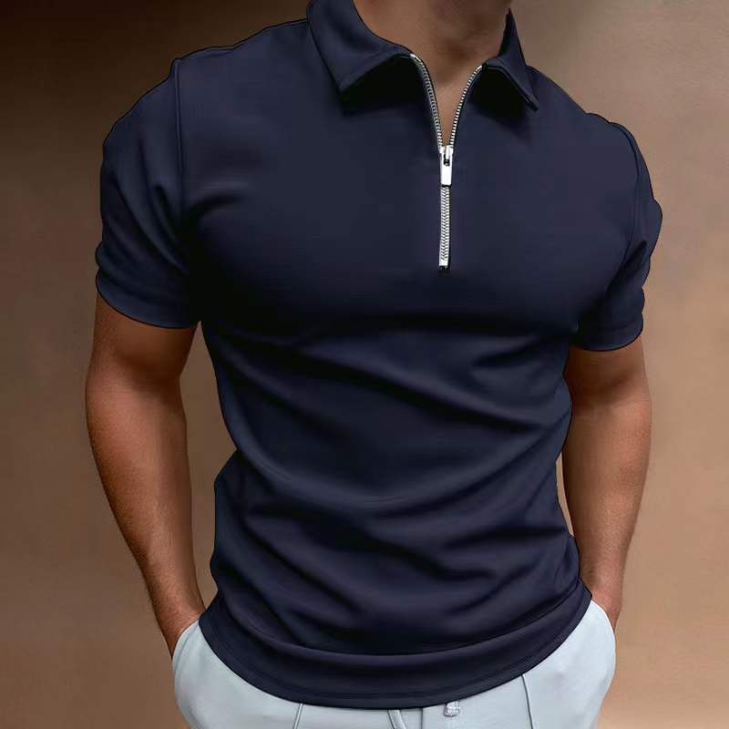 WW | Herren Kurzarm Digital Print Polo Shirt