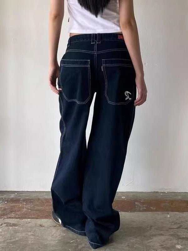 WW | Weinlese Jeans Mit Taschenstickerei Im Boyfriend Schnitt