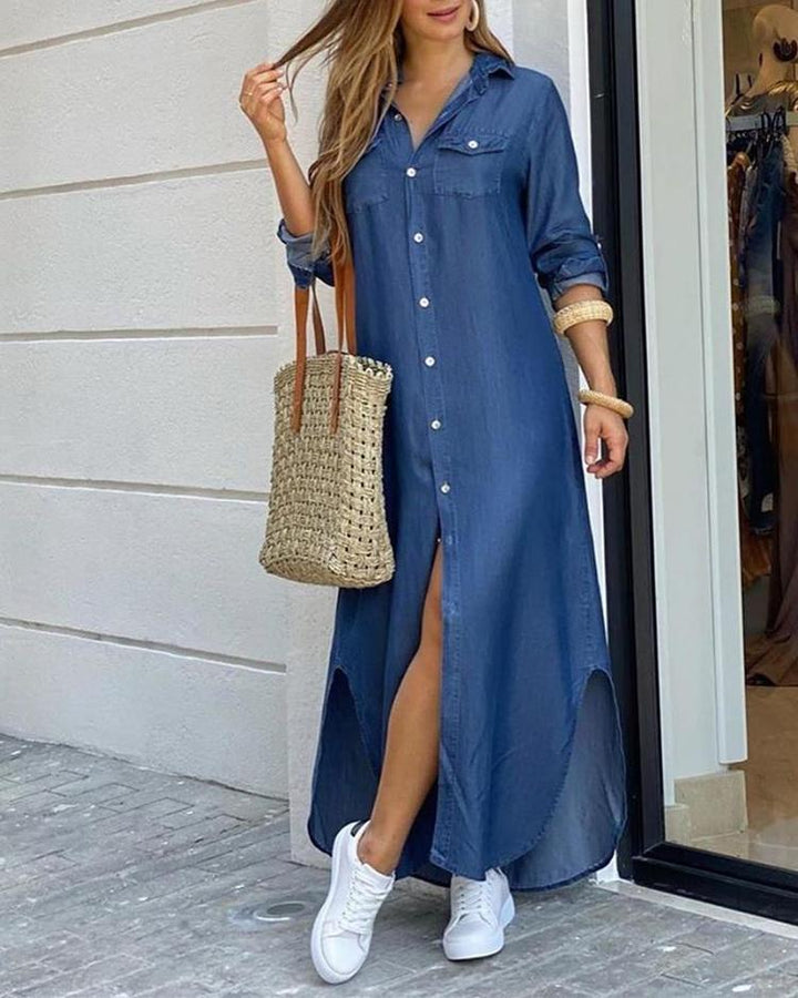 W&W Mode | Frühjahr und Sommermode sexy Bluse langer Rock Kleid