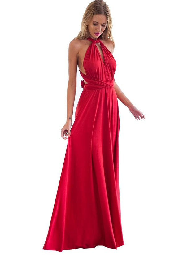 WW | Elegantes wandelbares Maxikleid