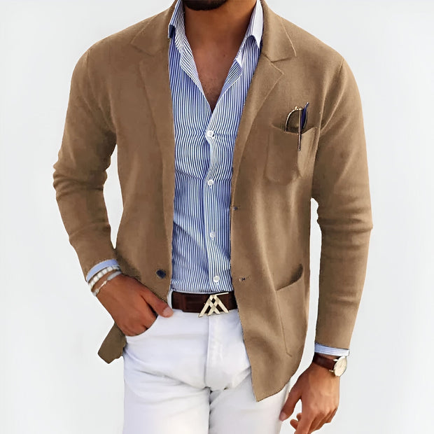 WW | Herrenjacke mit leichter, eleganter Struktur